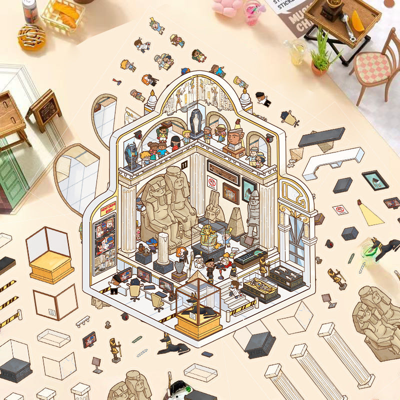 Pharaoh's Curse -DIY 3D Scene Sticker