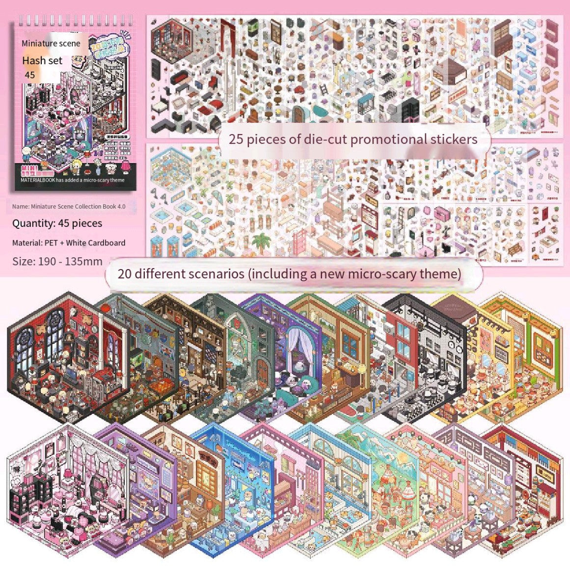 Collection of Miniarure Scenes 4.0（20scenes）